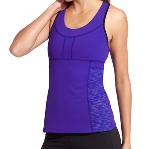 Space Dye PR Tank 2 Purple UPF 50+ Wicking Breatha